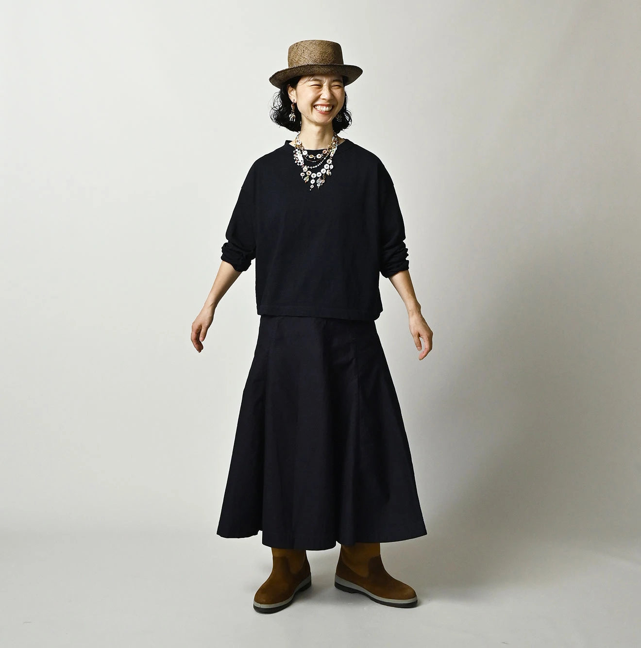 Indigo Tenjiku M Hime Shirt