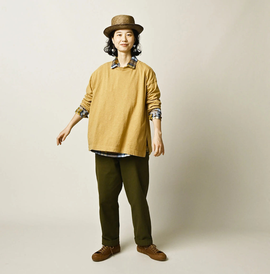 Tenjiku 908 Big Slit Hiko T-shirt