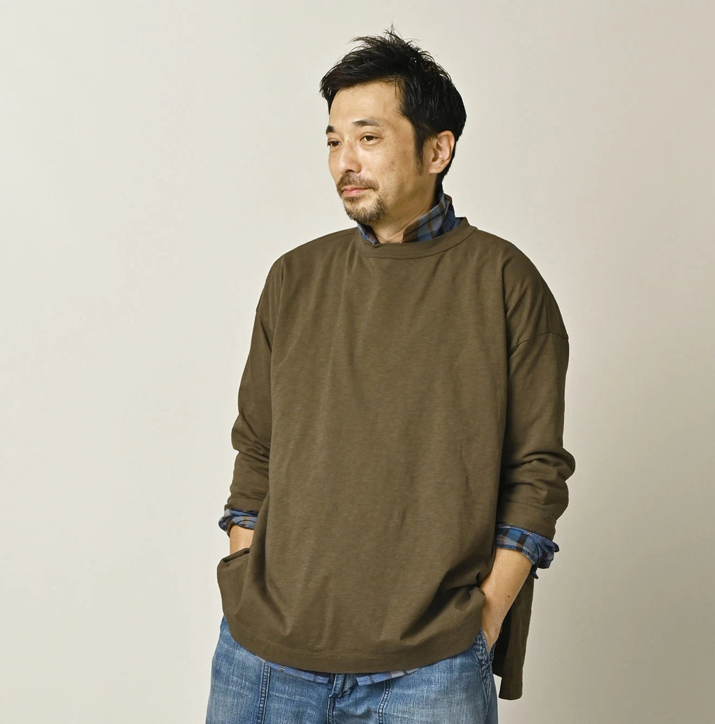 Tenjiku 908 Big Slit Hiko T-shirt