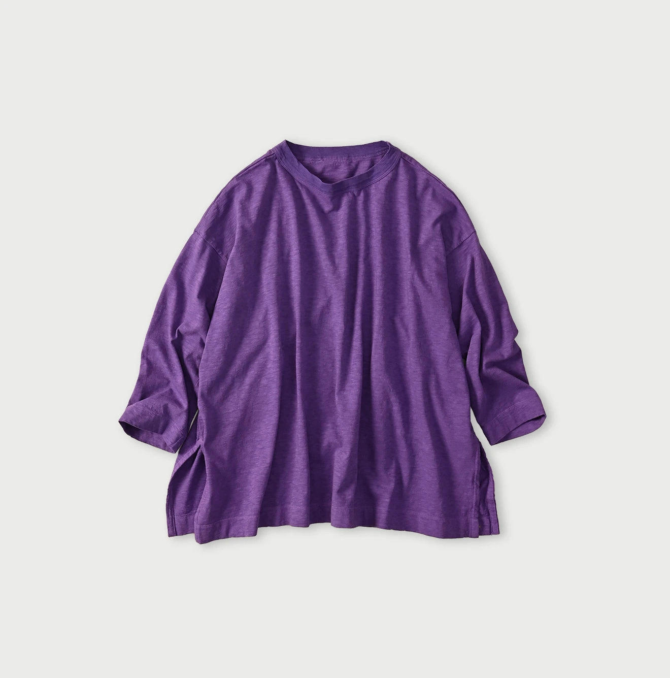 45 Plant Dyed Tenjiku 908 Big Slit Hiko T-shirt