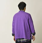 45 Plant Dyed Tenjiku 908 Big Slit Hiko T-shirt