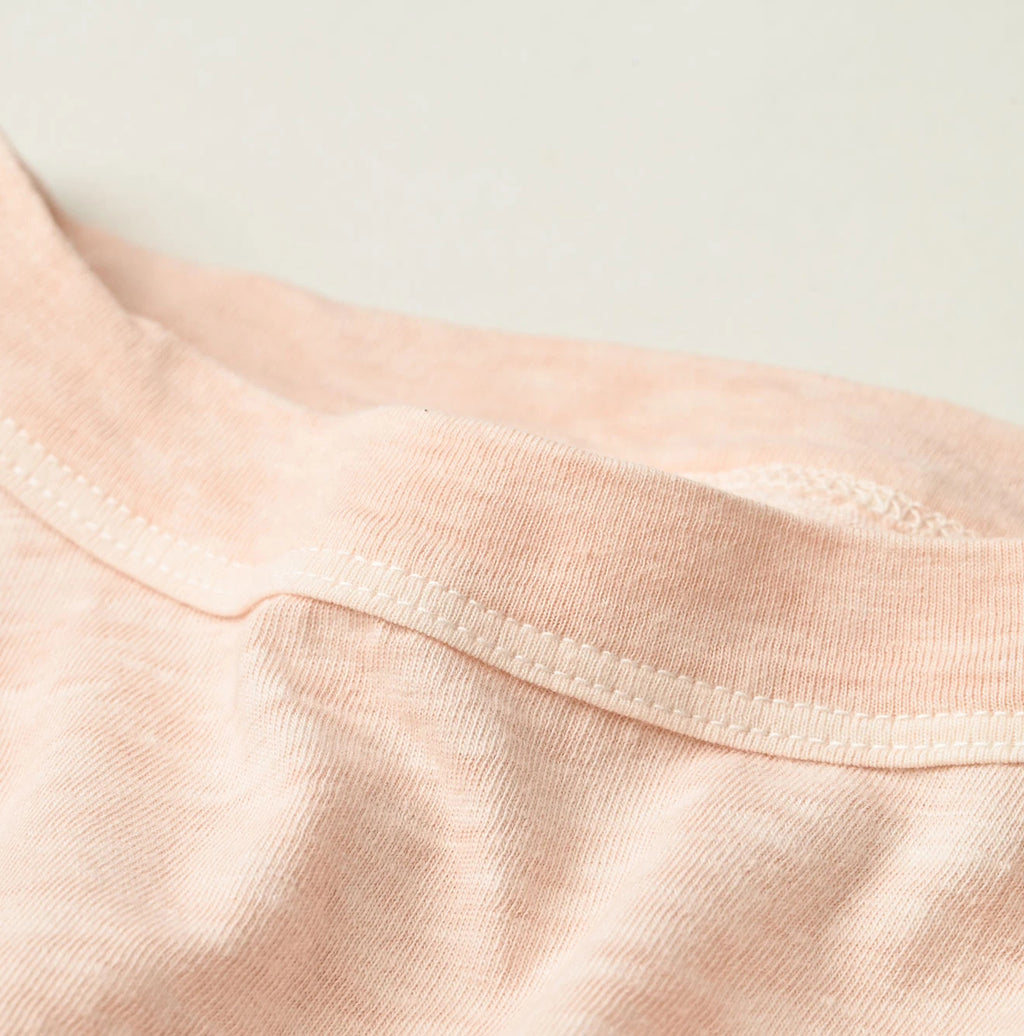 45 Plant Dyed Tenjiku 908 Big Slit Hiko T-shirt