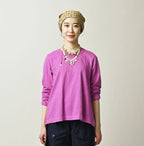 45 Plant Dyed Flare Hime T-shirt