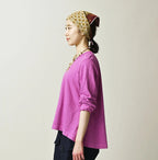 45 Plant Dyed Flare Hime T-shirt