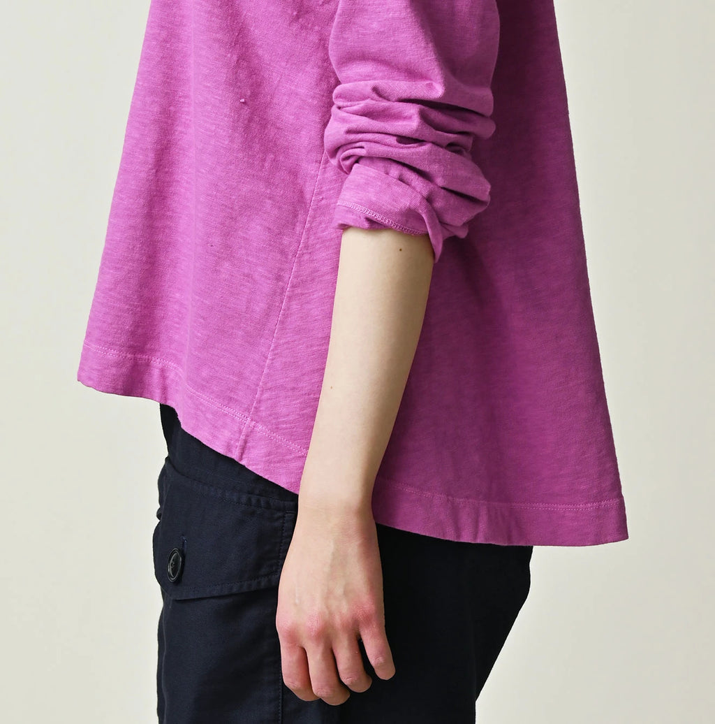 45 Plant Dyed Flare Hime T-shirt