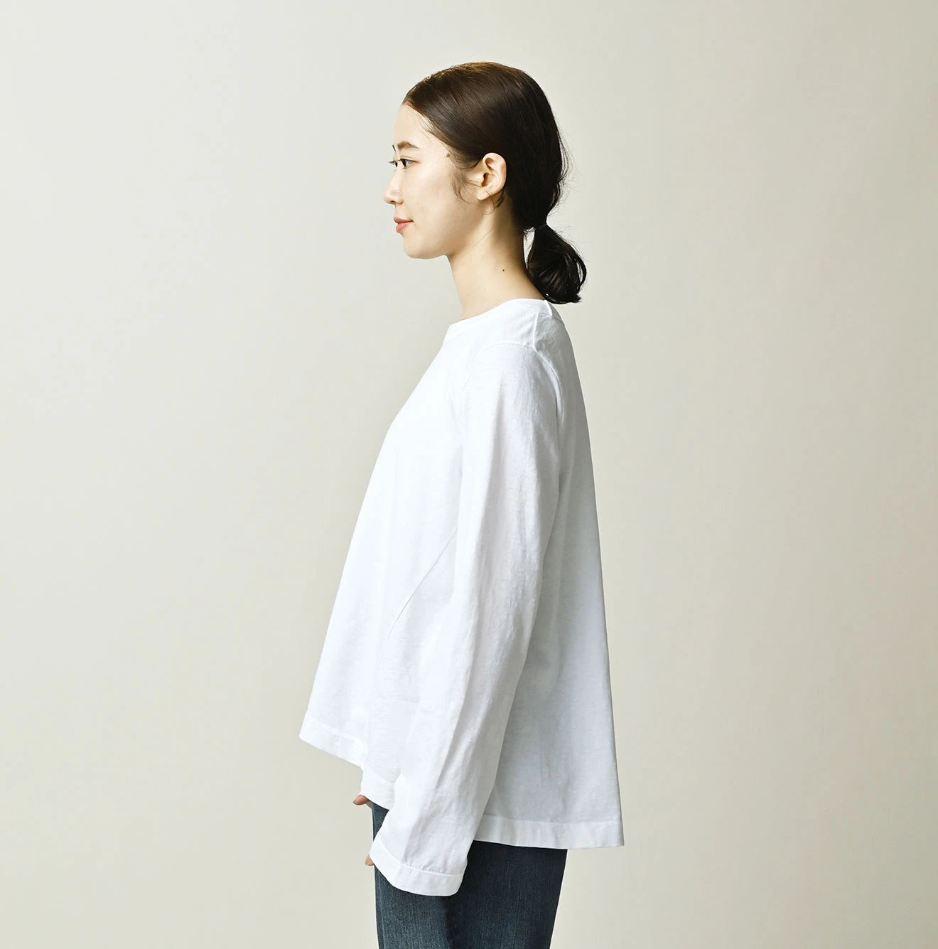 45 Plant Dyed Flare Hime T-shirt