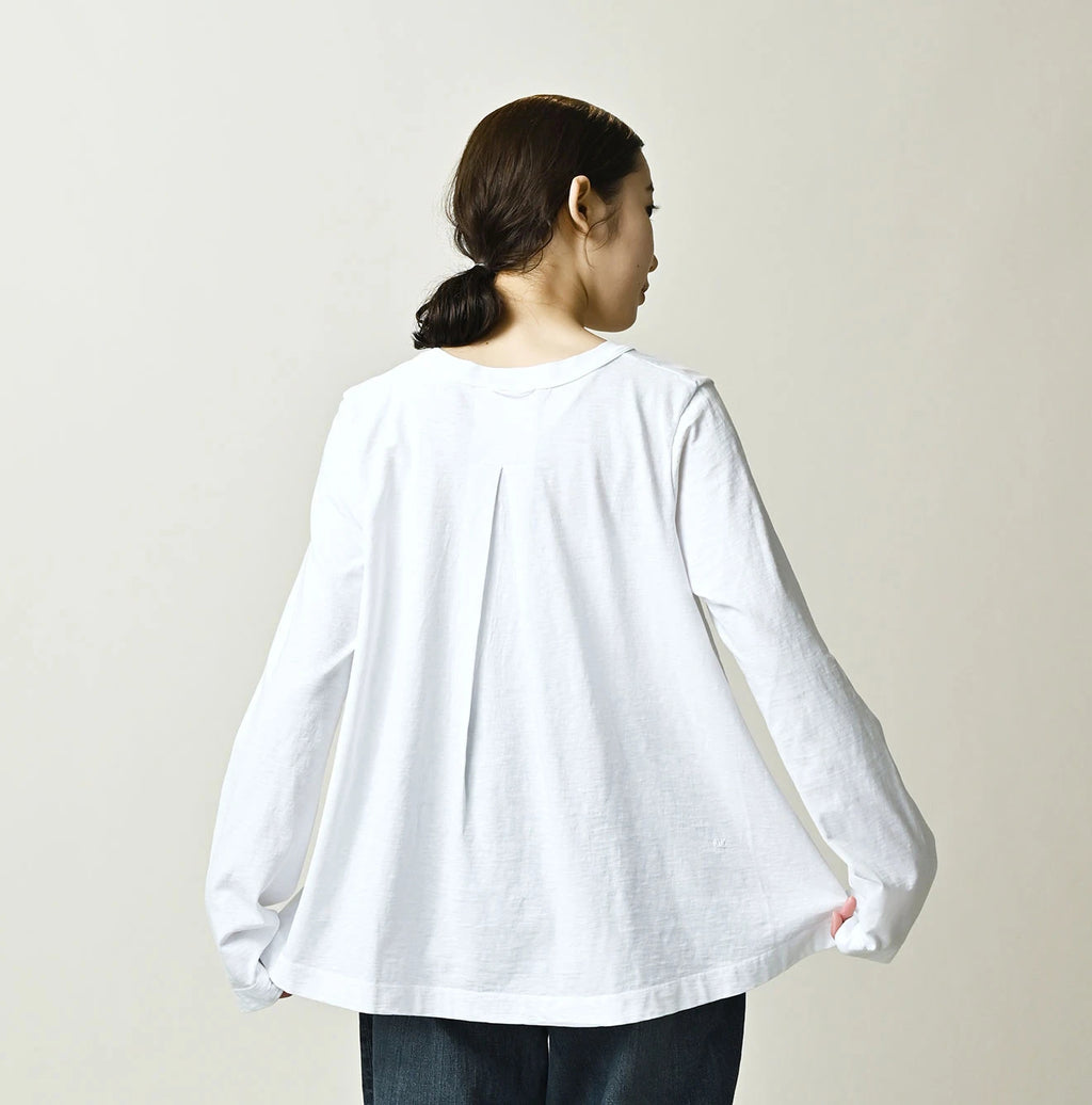 45 Plant Dyed Flare Hime T-shirt