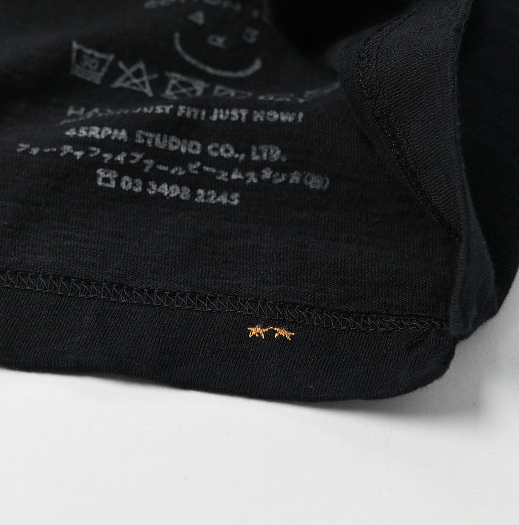 45 Star 908 Long Sleeve T-shirt Detail