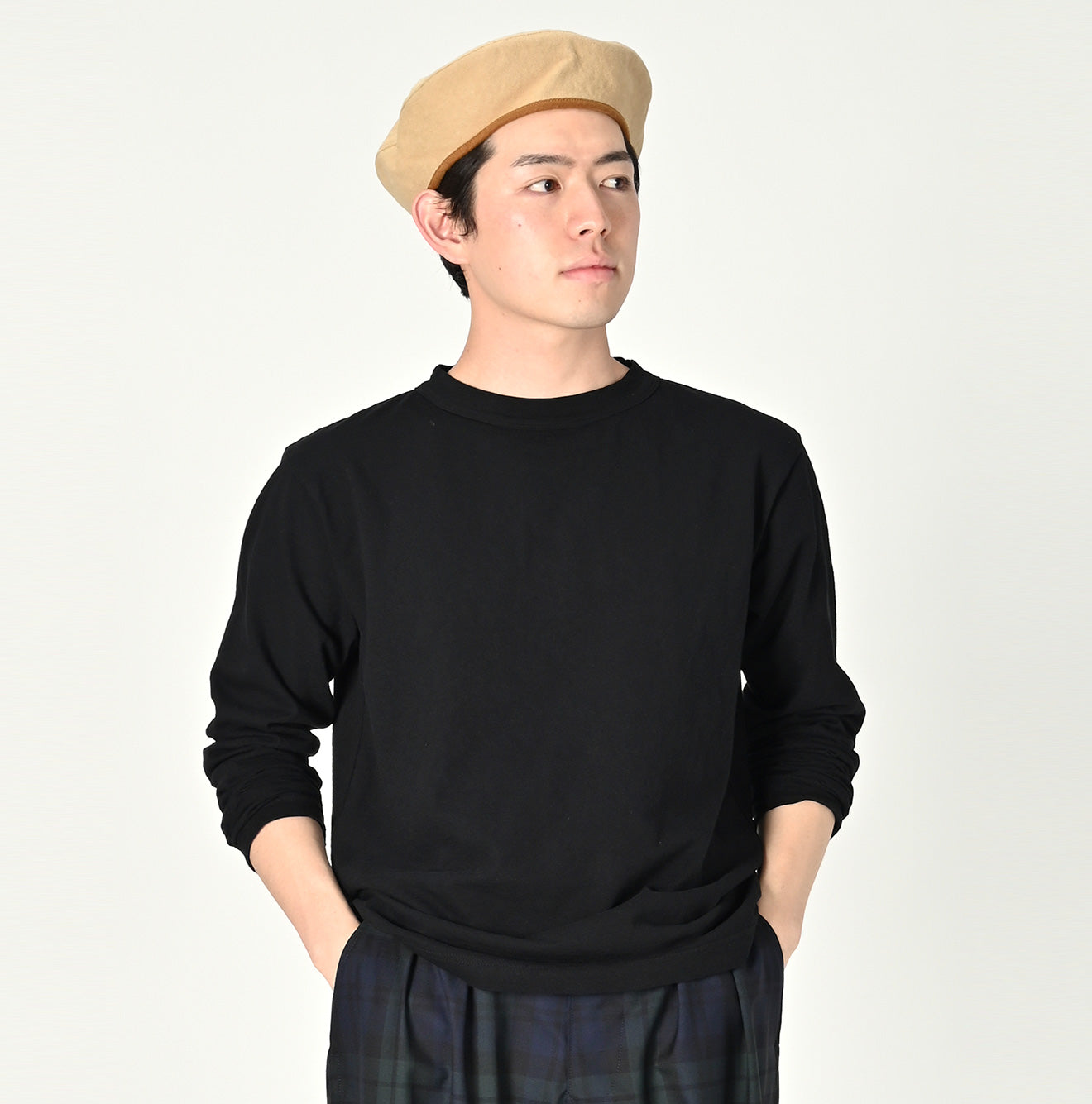 45 Star 908 Long Sleeve T-shirt Male Model
