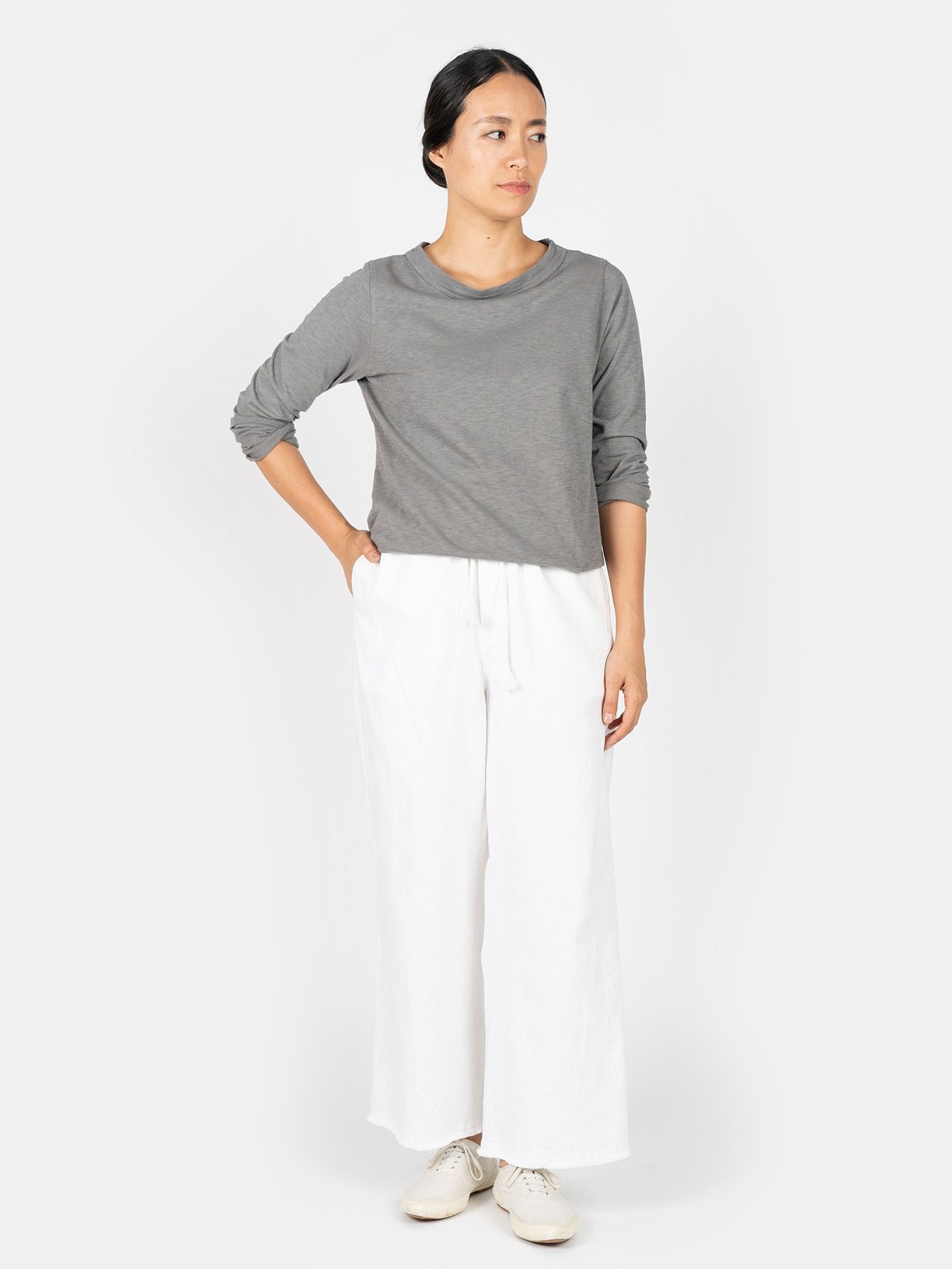 45 Star Zimba Tenjiku Cotton Square Long Sleeve T-Shirt