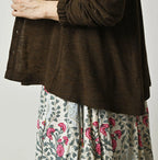 Camellia Flare Cardigan
