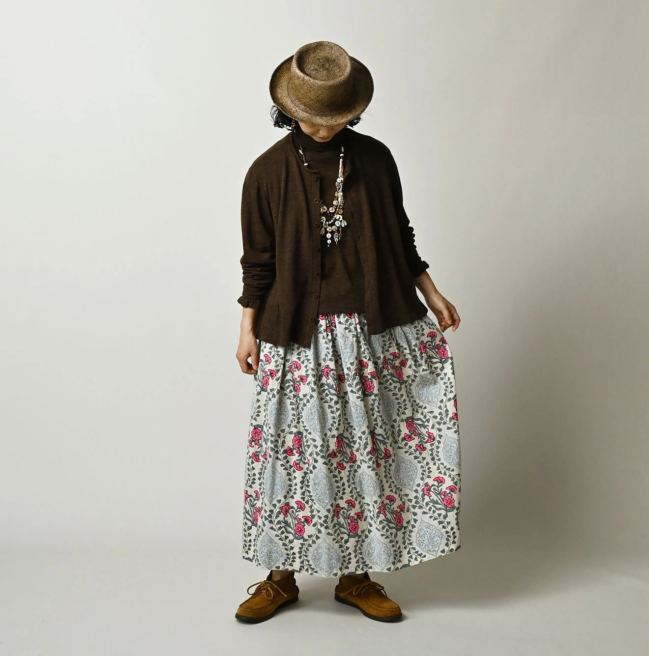 Camellia Flare Cardigan