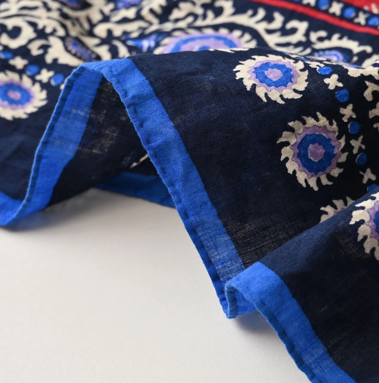Indian Block Print Tonbo Komon Big Bandana