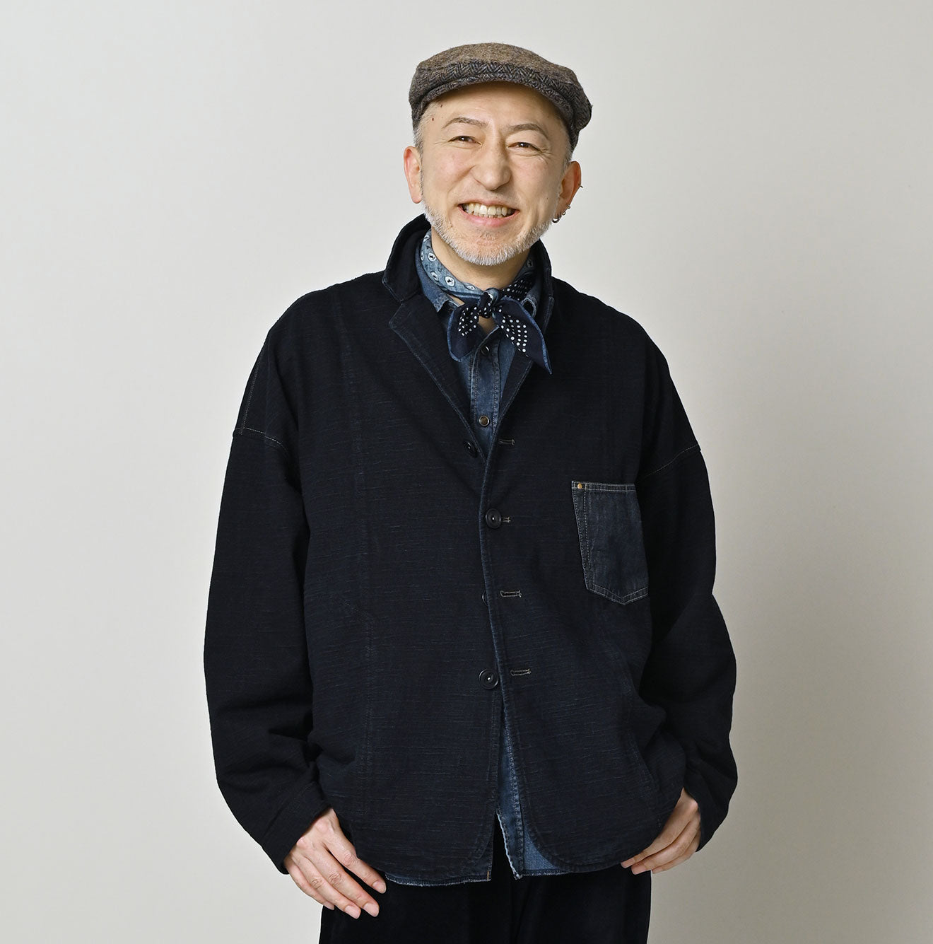 Indigo Dekoboko Tenjiku 908 Uma Jacket