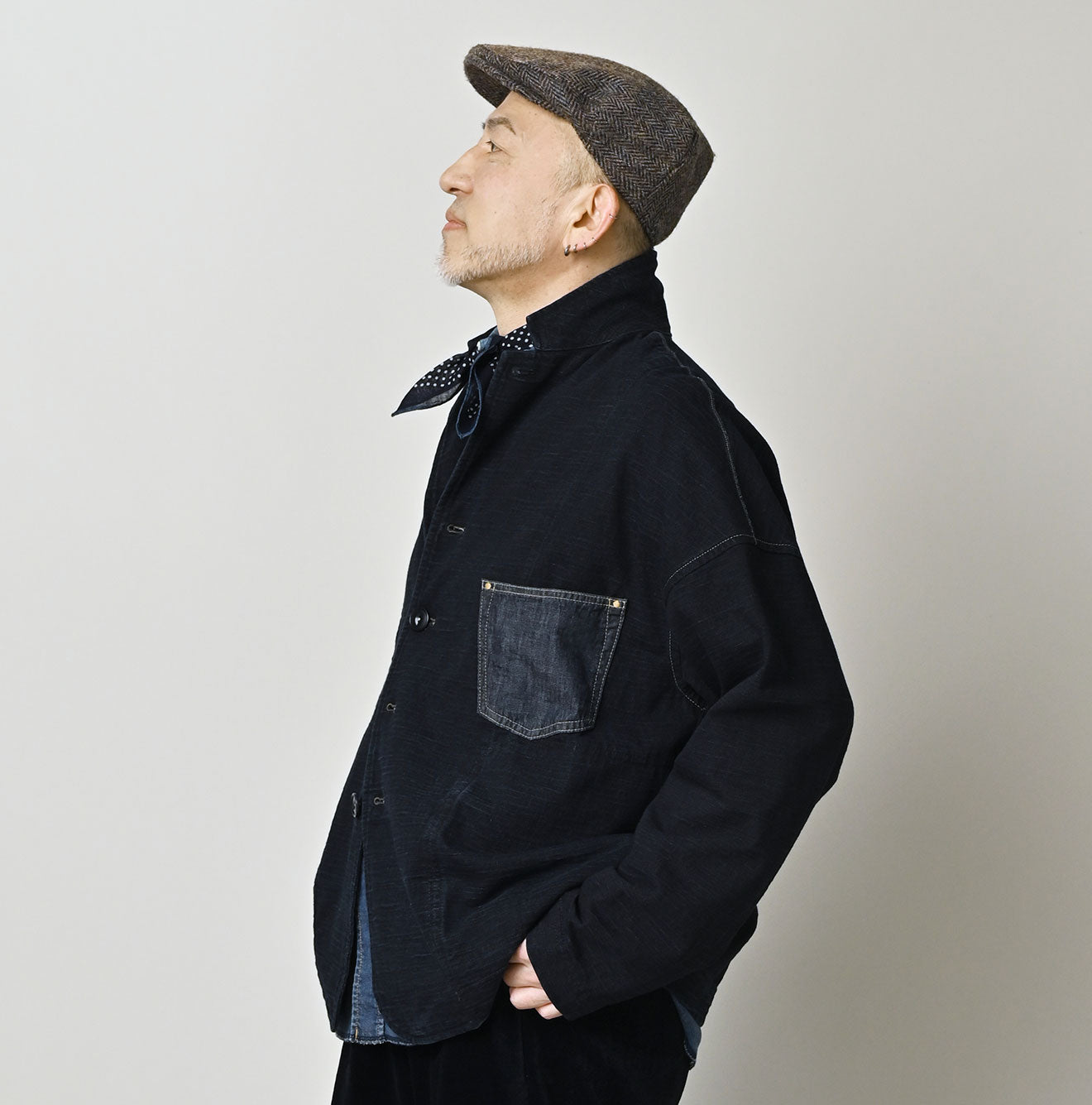 Indigo Dekoboko Tenjiku 908 Uma Jacket