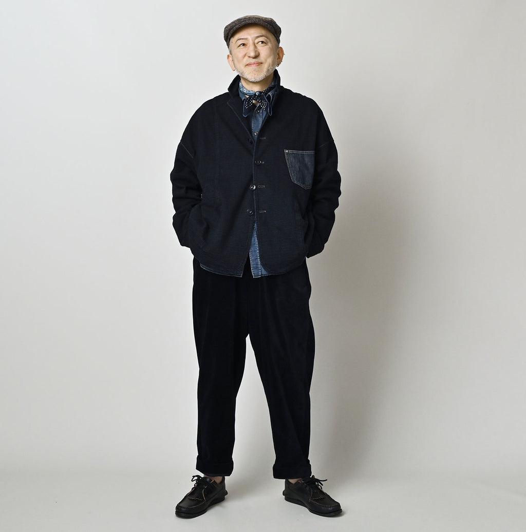 Indigo Dekoboko Tenjiku 908 Uma Jacket