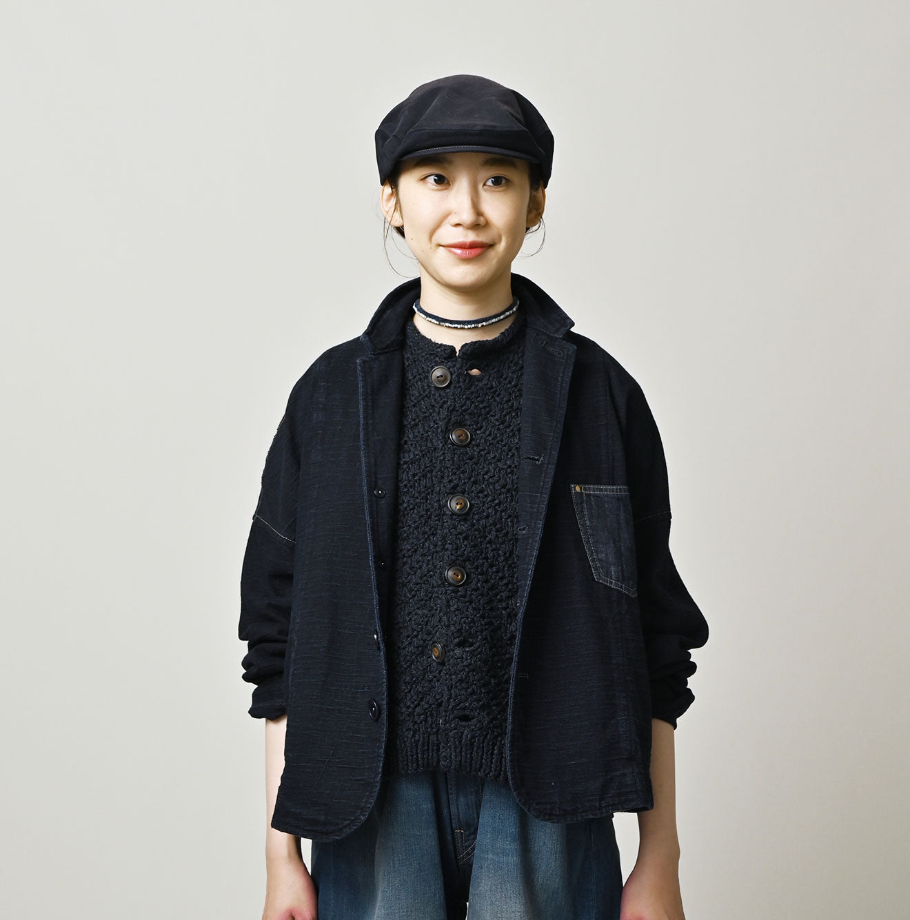 Indigo Dekoboko Tenjiku 908 Uma Jacket