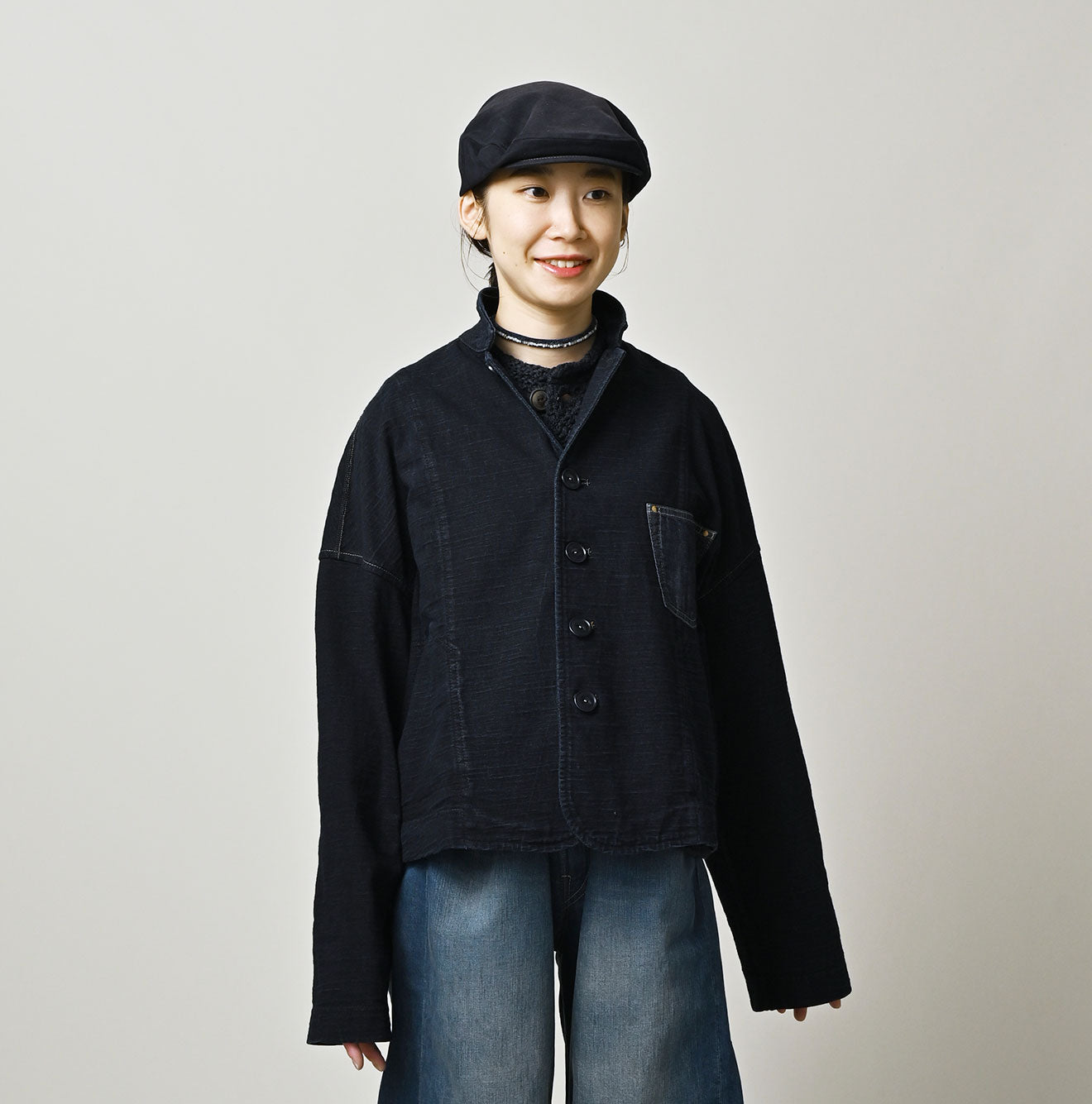 Indigo Dekoboko Tenjiku 908 Uma Jacket