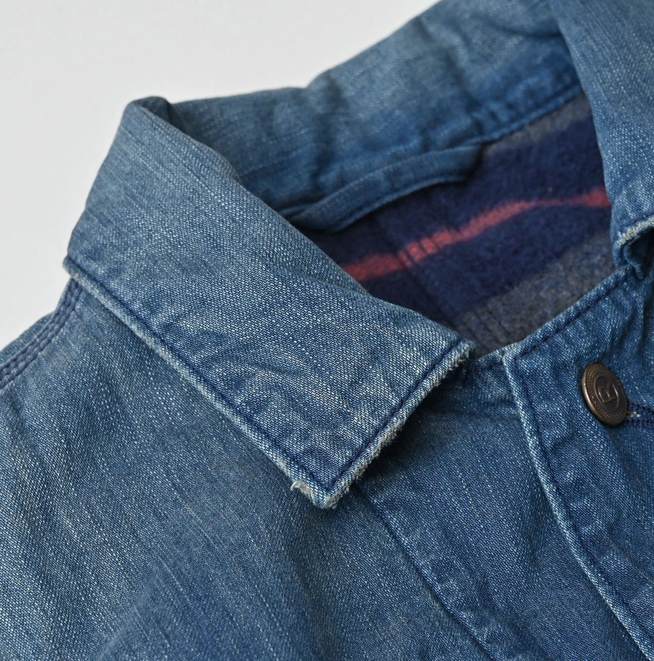 Light Mon Brown Denim 908 Yama Coverall Distressed