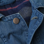 Light Mon Brown Denim 908 Yama Coverall Distressed