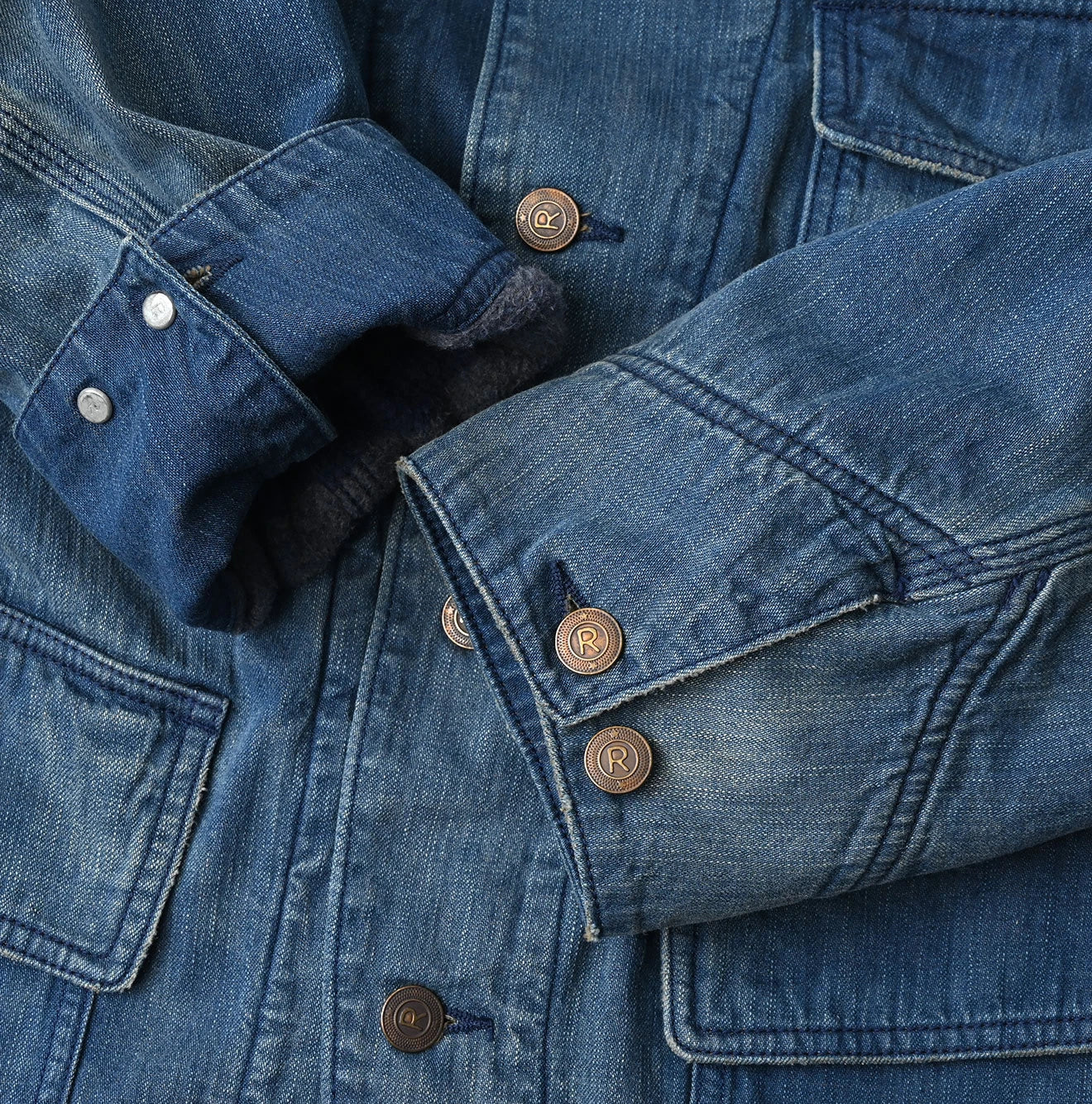 Light Mon Brown Denim 908 Yama Coverall Distressed