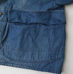 Light Mon Brown Denim 908 Yama Coverall Distressed