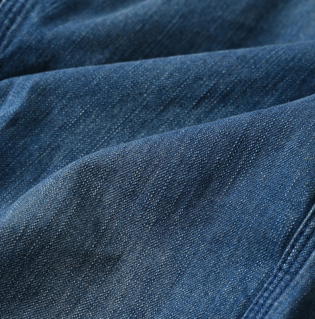 Light Mon Brown Denim 908 Yama Coverall Distressed