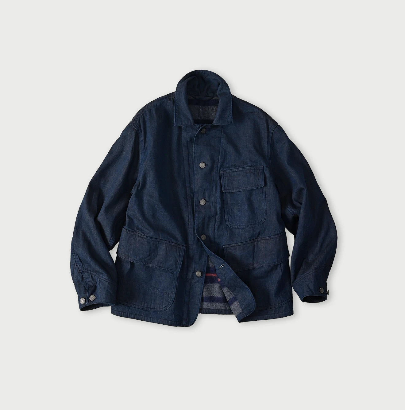 Light Mon Brown Denim 908 Yama Coverall Nou