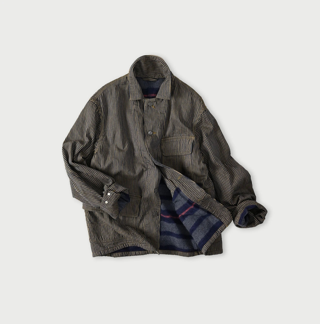 Light Mon Brown Denim 908 Yama Coverall Nou