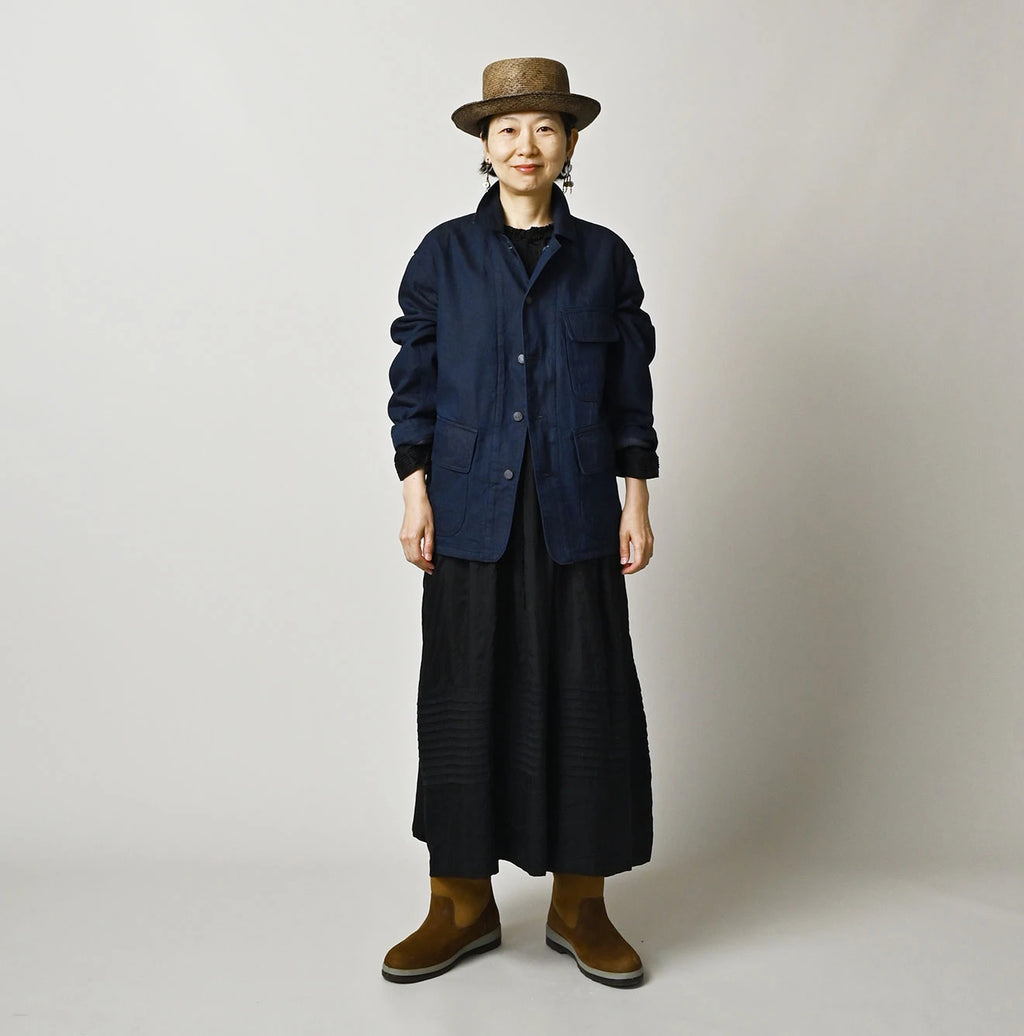 Light Mon Brown Denim 908 Yama Coverall Nou