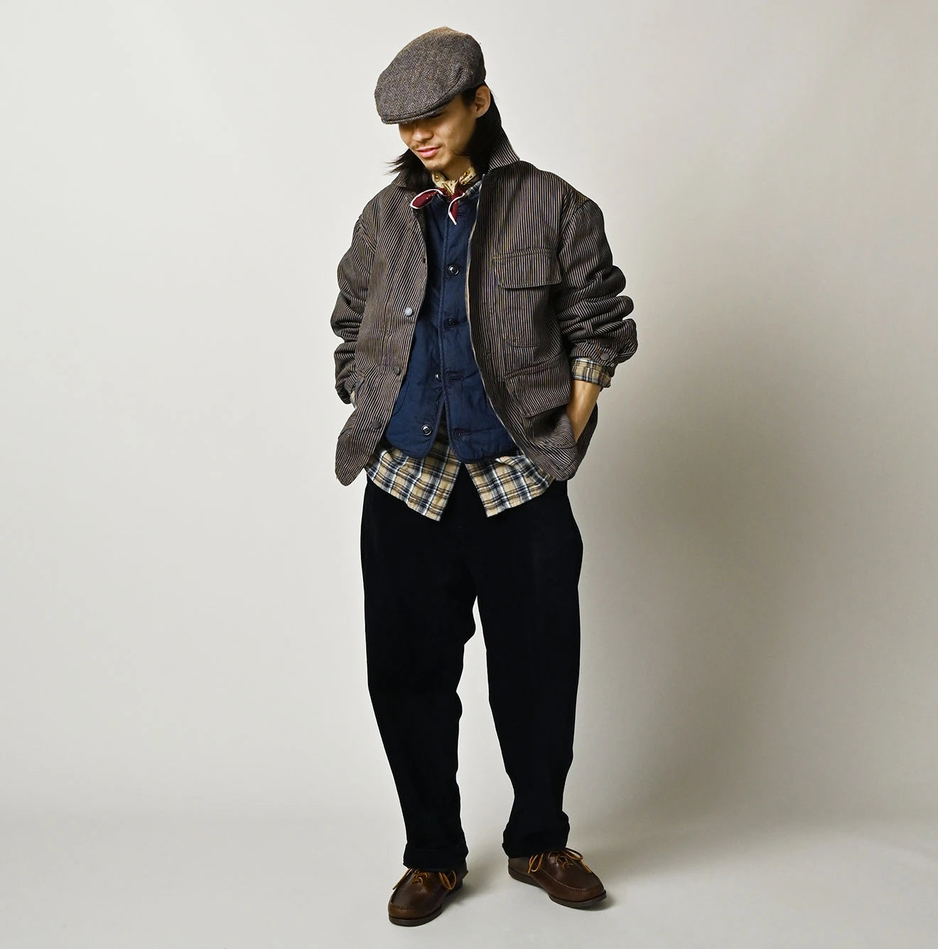 Light Mon Brown Denim 908 Yama Coverall Nou