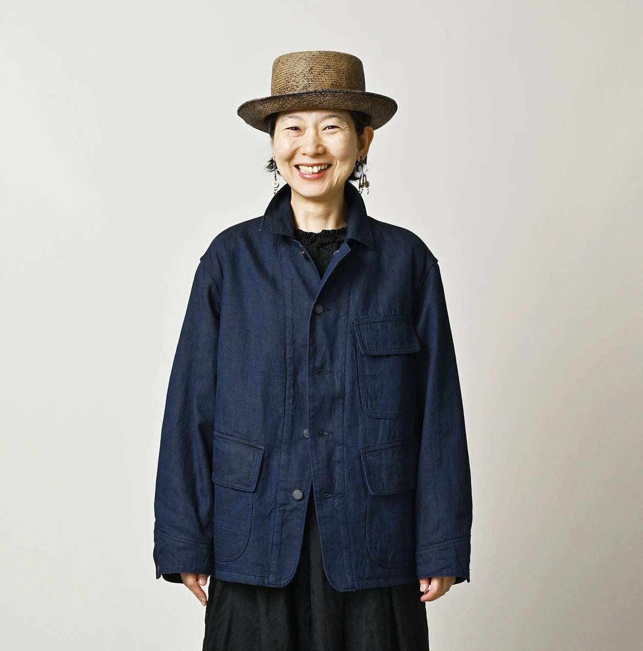 Light Mon Brown Denim 908 Yama Coverall Nou