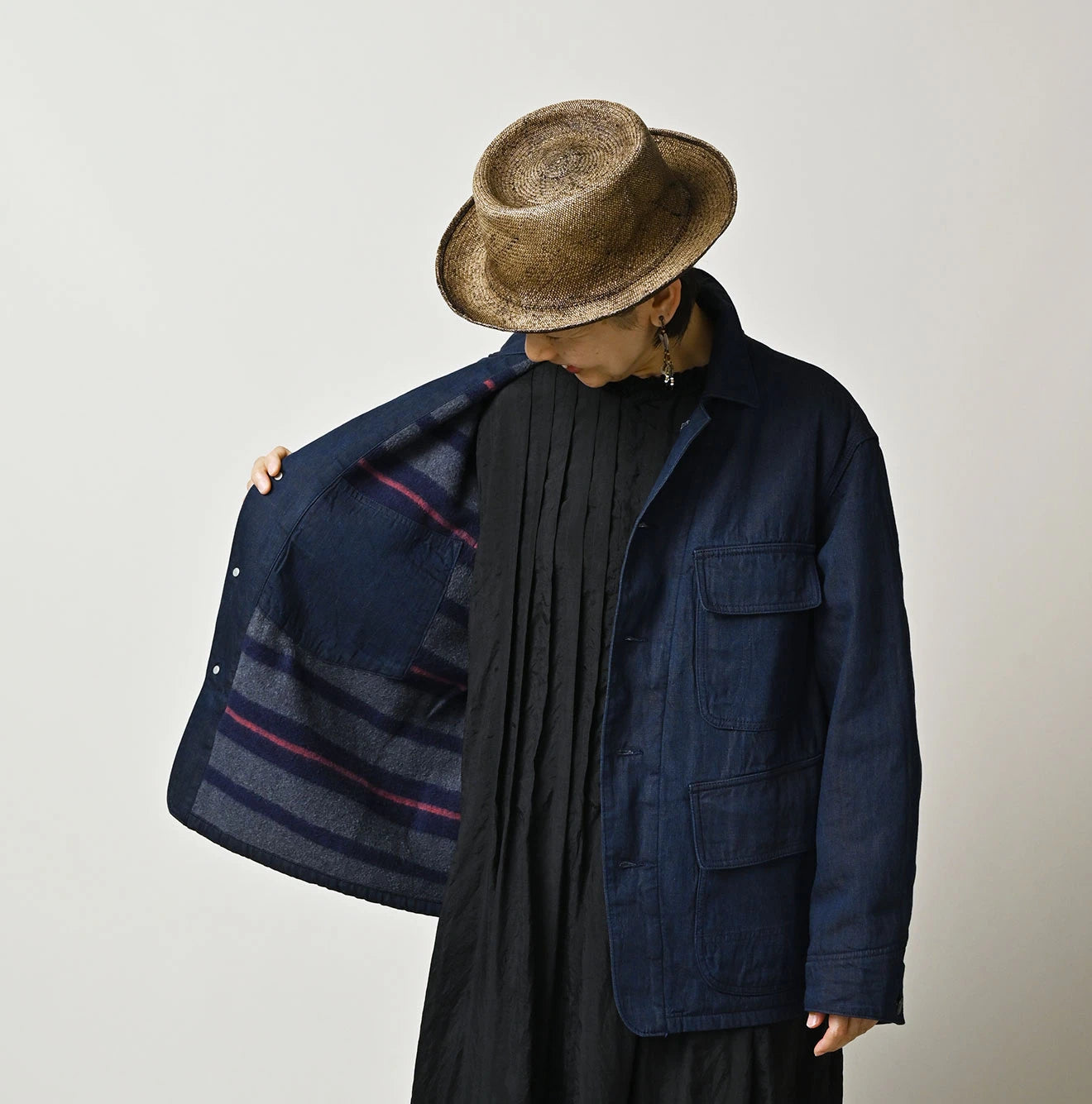 Light Mon Brown Denim 908 Yama Coverall Nou