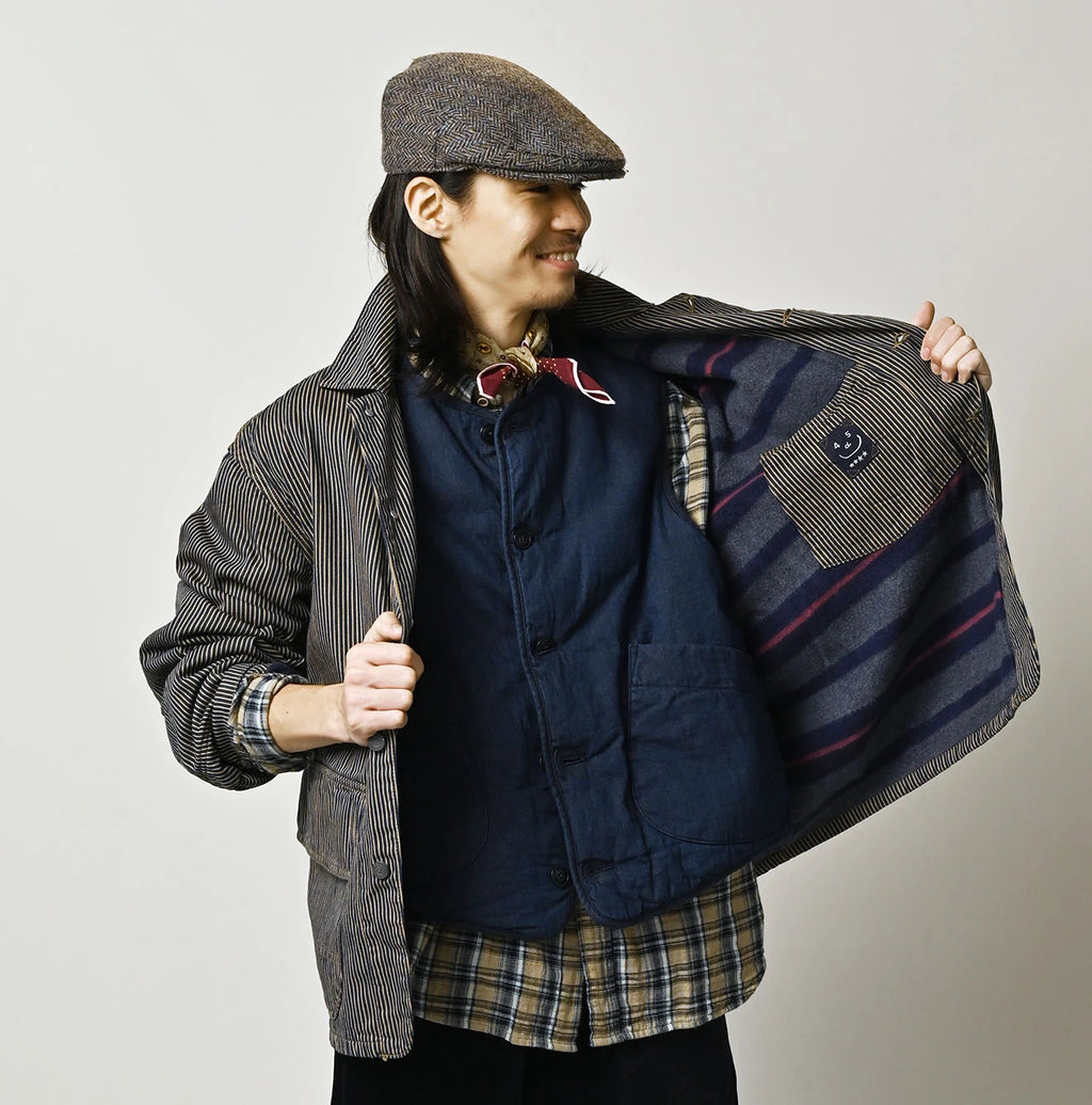 Light Mon Brown Denim 908 Yama Coverall Nou