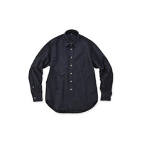Indigo Supima Oxford 908 Loafer Shirt