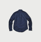Indigo Thin Oxford Petite Loafer Shirt