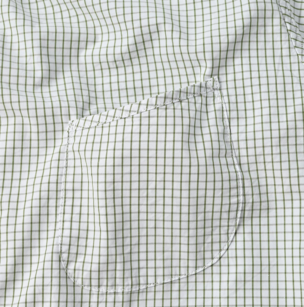 No.180 Miko 908 Ocean Button Down Shirt Detail