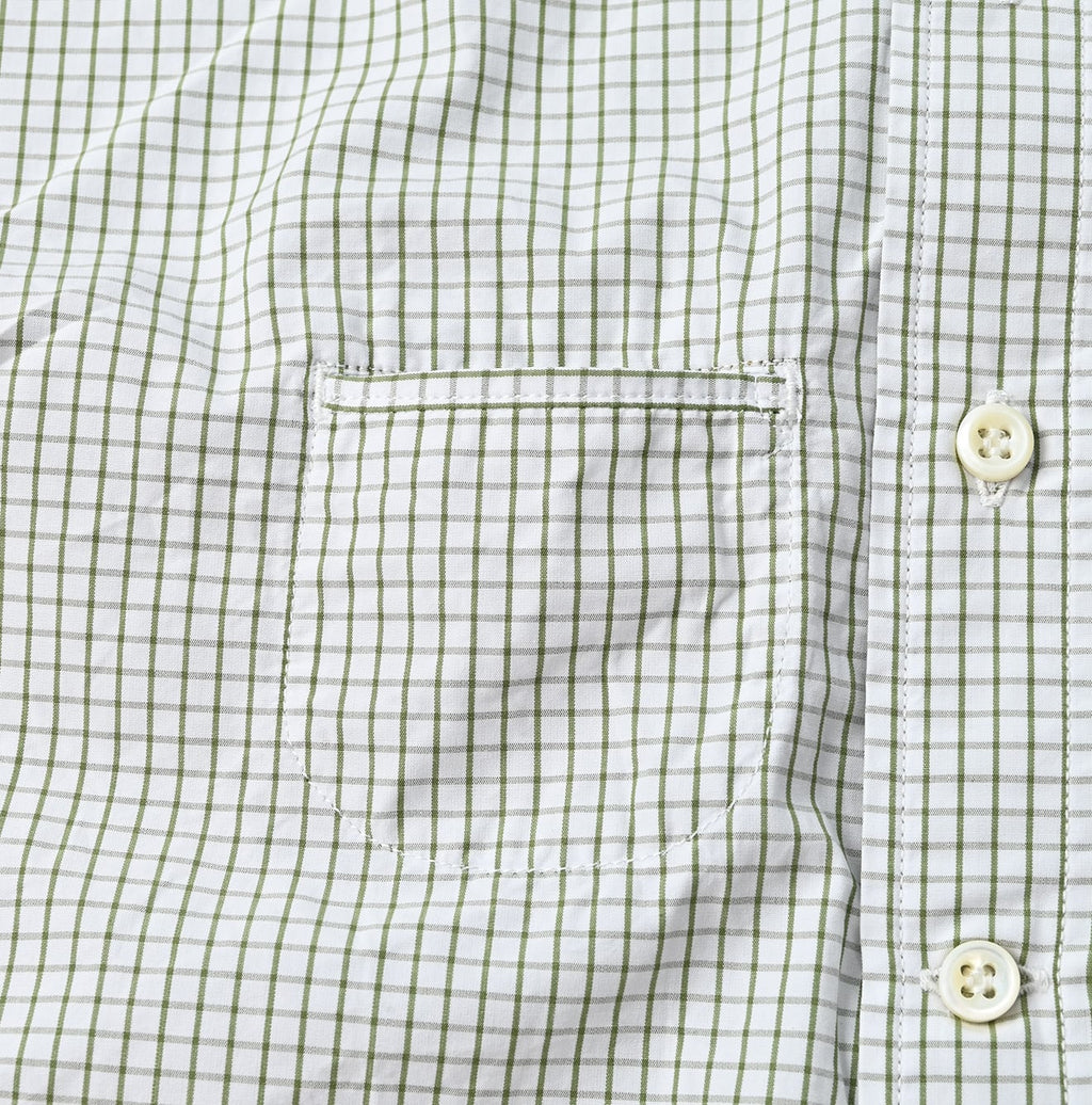 No.180 Miko 908 Ocean Button Down Shirt Detail