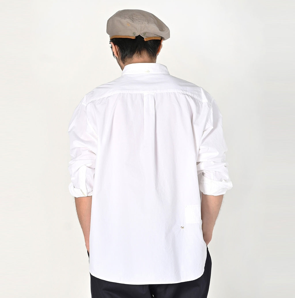 No.180 Miko 908 Ocean Button Down Shirt Male Model