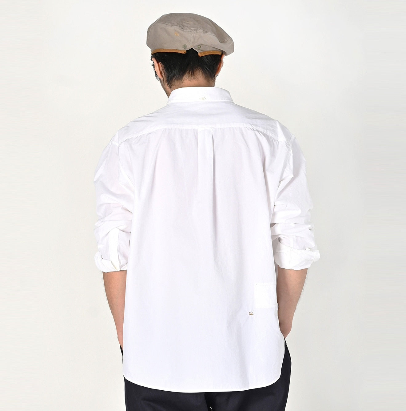 No.180 Miko 908 Ocean Button Down Shirt Male Model