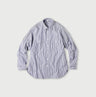 Supima OX 908 Military Shirt Blue Stripes