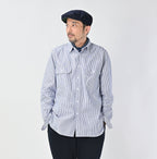 Supima OX 908 Military Shirt Male Model