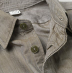 Supima OX 908 Military Shirt Detail