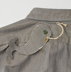 Supima OX 908 Military Shirt Detail