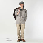 Supima OX 908 Military Shirt Male Model