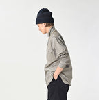 Supima OX 908 Military Shirt Female Model