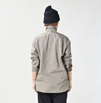 Supima OX 908 Military Shirt Female Model