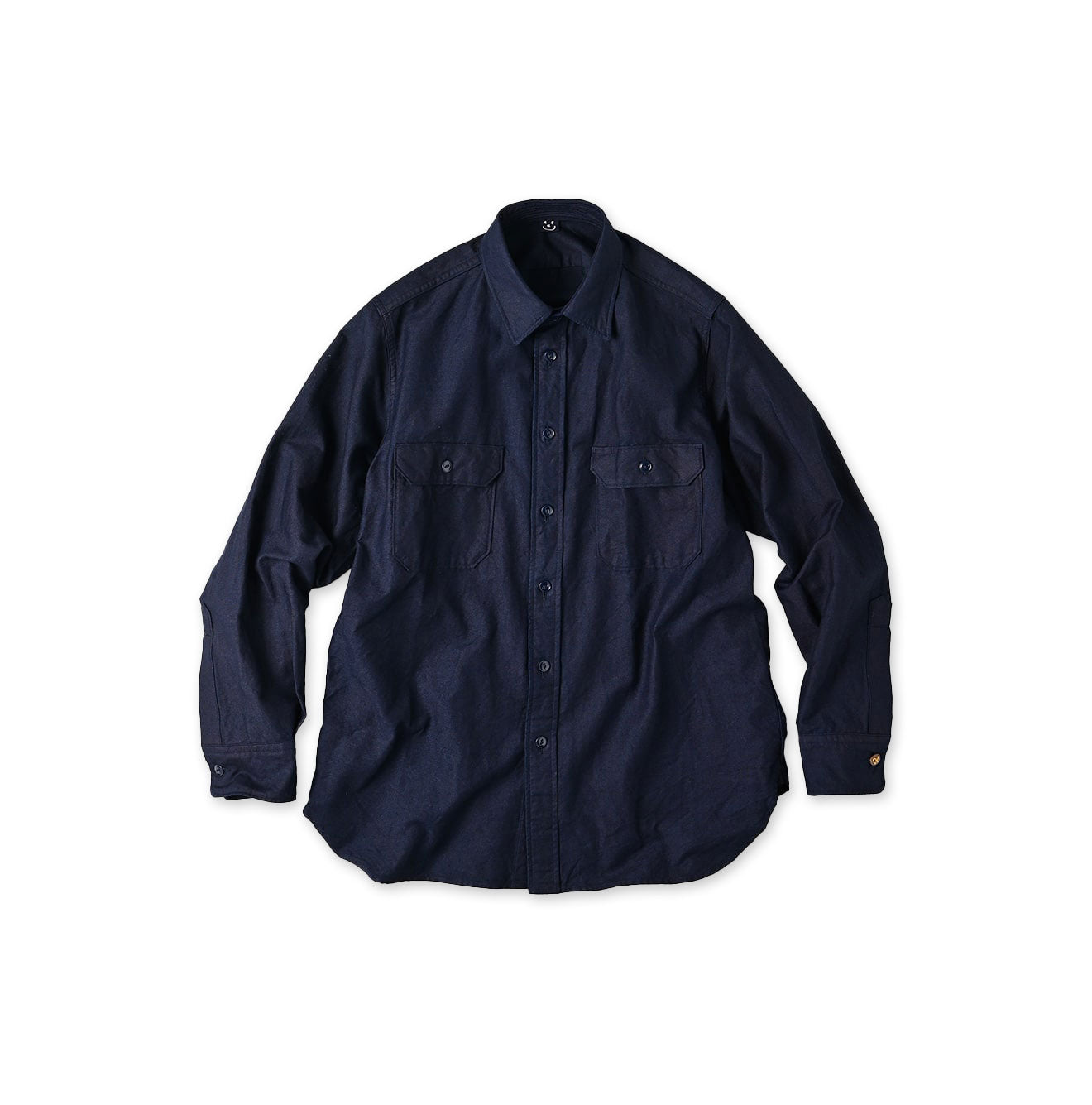Indigo Supima OX 908 Military Shirt