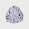 Supima OX Petit Collar Long Sleeve Coupé Shirt Blue Stripes