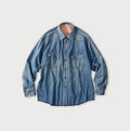 Komugi Denim 908 Ocean Eastern Shirt Distressed